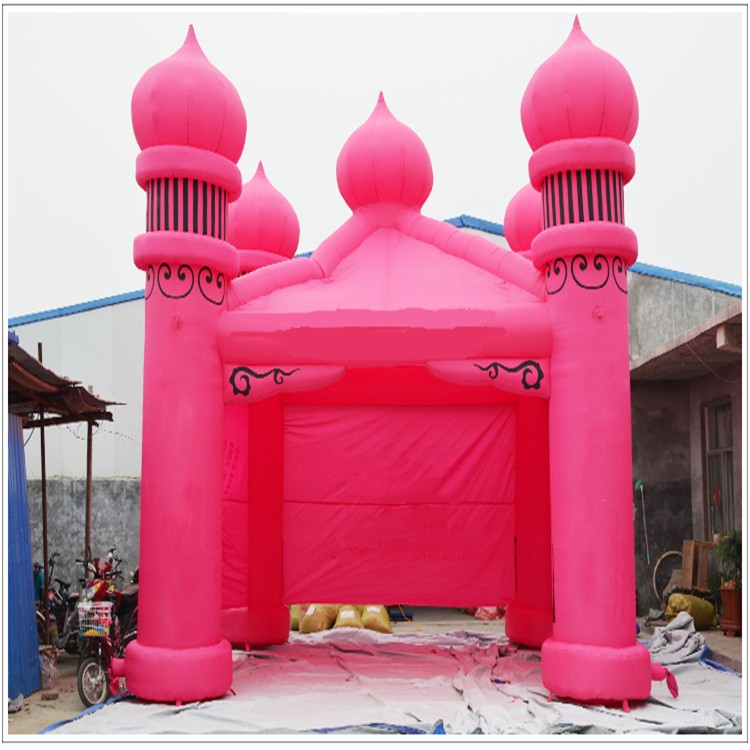 翁田镇粉色帐篷
